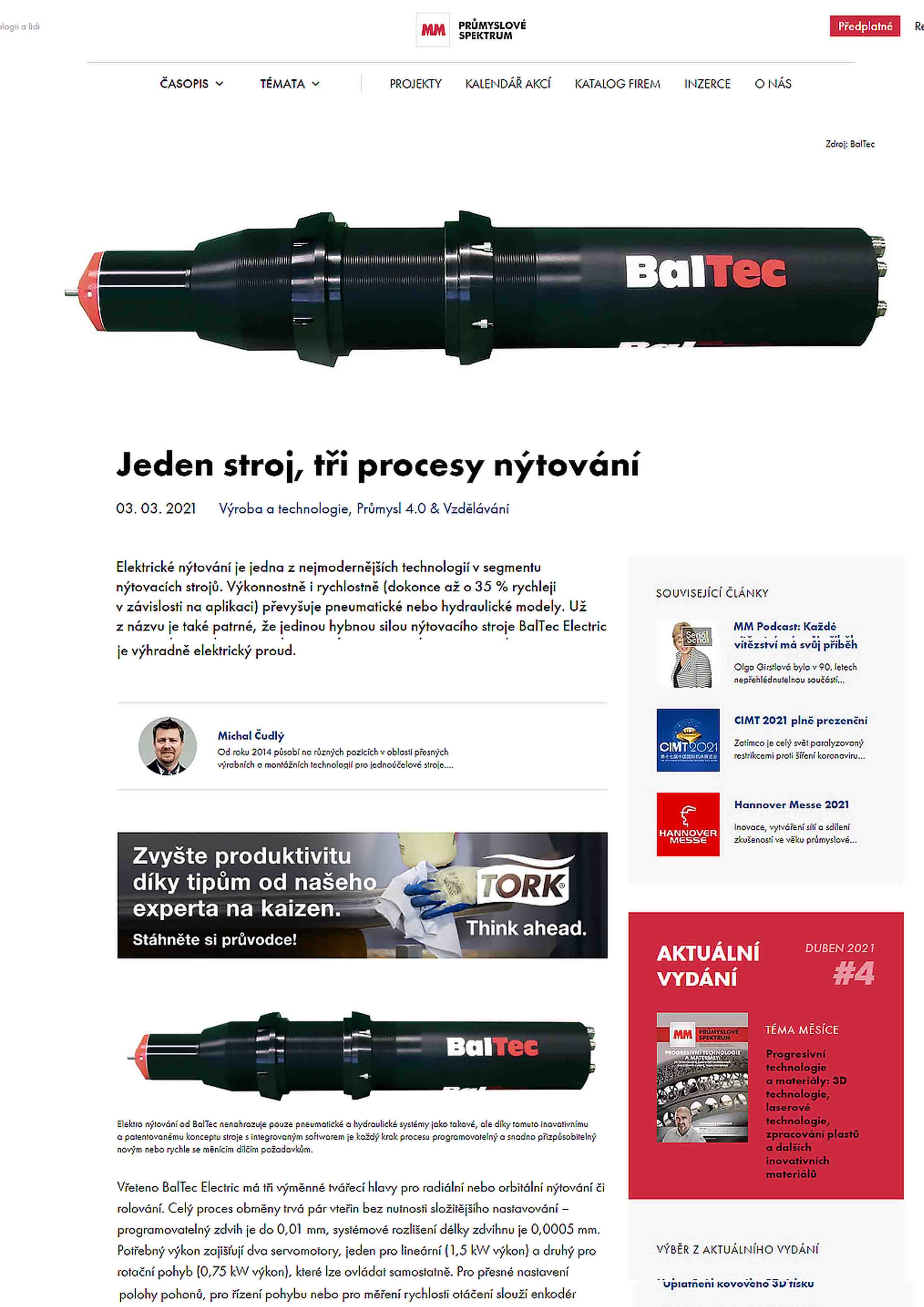 Elektrické nýtování - www.mmspektrum.com